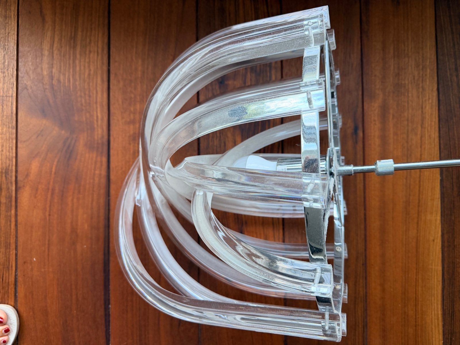 plafondlamp, hanglamp, Huis en Inrichting, Kunststof, Gebruikt, 100 tot 150 cm, E27 (groot)