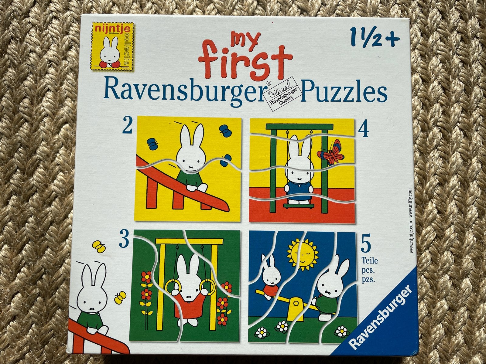 Ravensburger My First Puzzles Nieuw vanaf 1,5 jaar baby, Ophalen of Verzenden, Minder dan 10 stukjes, Nieuw