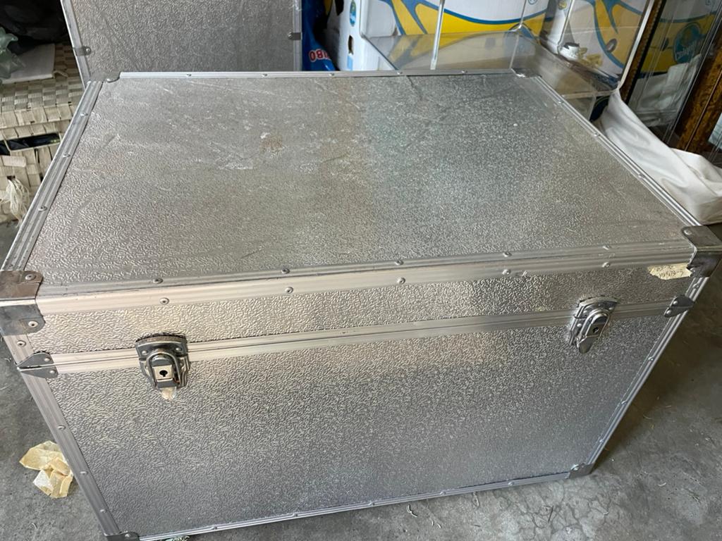 2 aluminium flightcases/transport kisten., Muziek en Instrumenten, Behuizingen en Koffers, Ophalen, Gebruikt, Overige instrumenten
