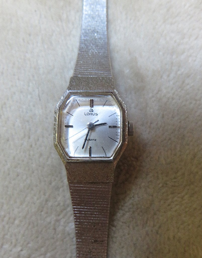 Lorus quartz damehorloge, Overige merken, Staal, Gebruikt, Polshorloge