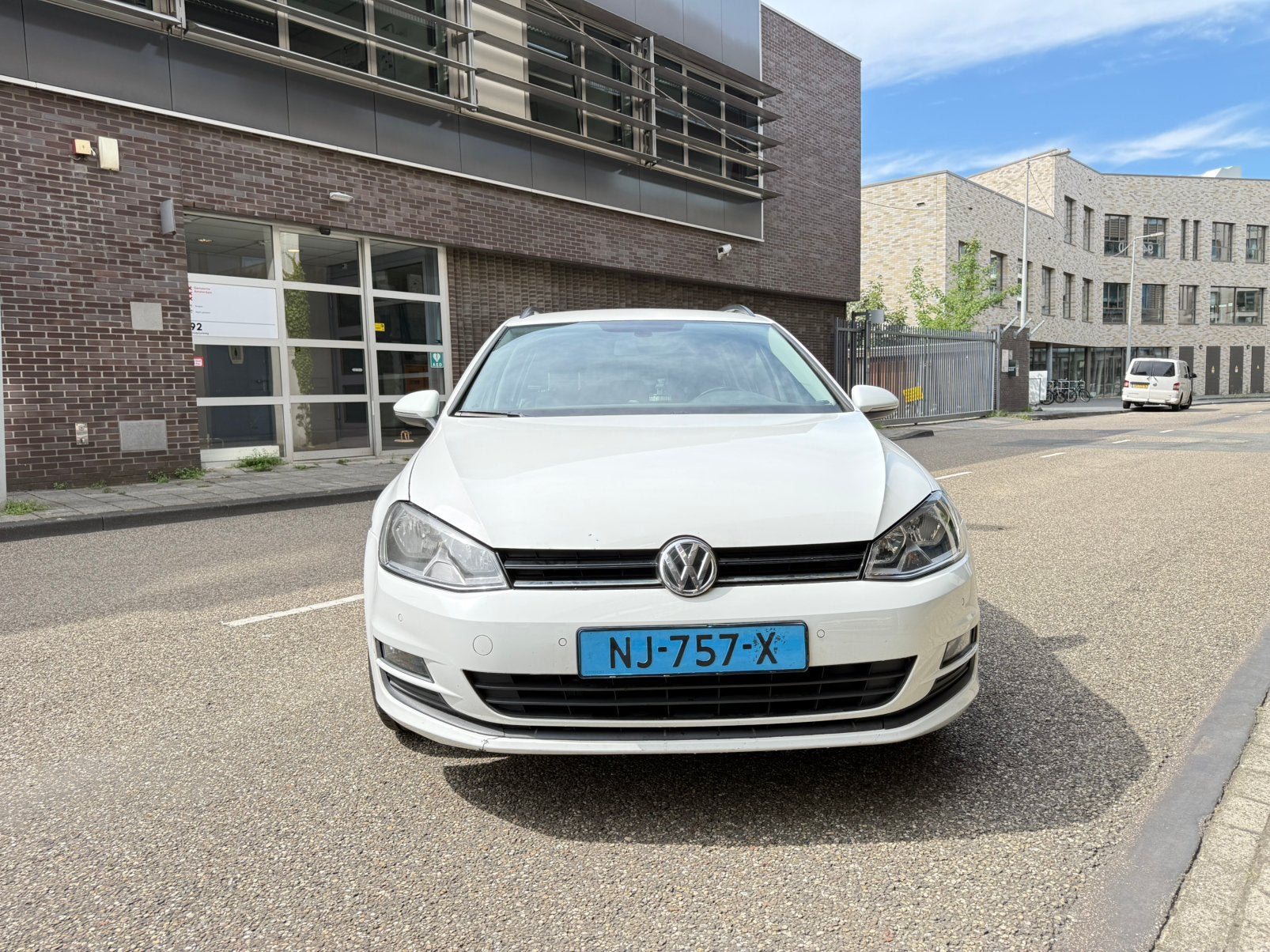 Volkswagen Golf variant taxi klaar 1.6 TDI DSG, Auto's, 4 cilinders, 700 kg, Wit, Origineel Nederlands