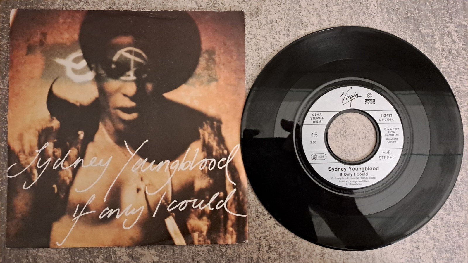 Sydney youngblood  - if only I could, Gebruikt, 7 inch, Pop, Fotohoes
