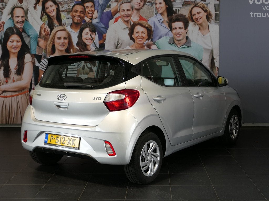 Hyundai i10 1.0 Comfort 5-zits - Apple carplay/Android auto, Voorwielaandrijving, Stof, Gebruikt, 23 km/l