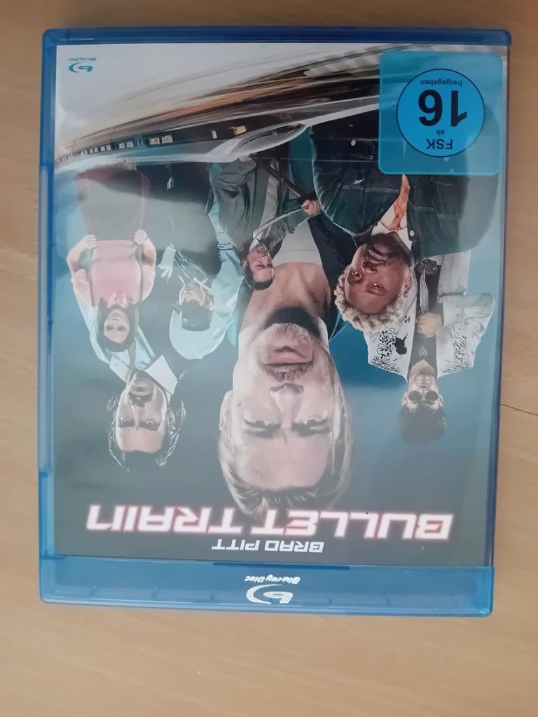 Bullet train bluray, Ophalen of Verzenden, Zo goed als nieuw, Actie