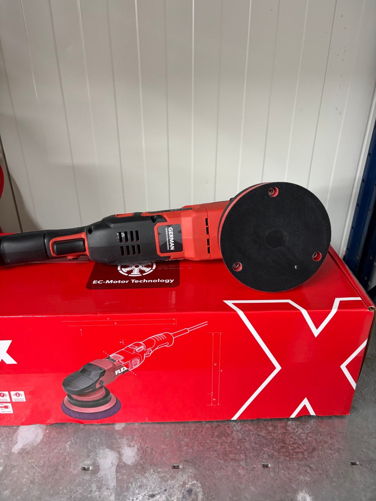 Flex Polijstmachine XCE 2 8 14-EC -  nieuw, Ophalen of Verzenden, Nieuw