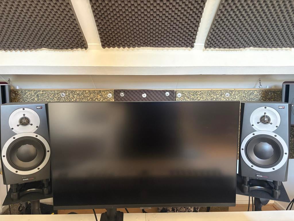 Dynaudio BM5A MKII Studio Monitoren + 18S Subwoofer, Audio, Tv en Foto, Luidsprekers, Overige typen, Zo goed als nieuw, 120 watt of meer