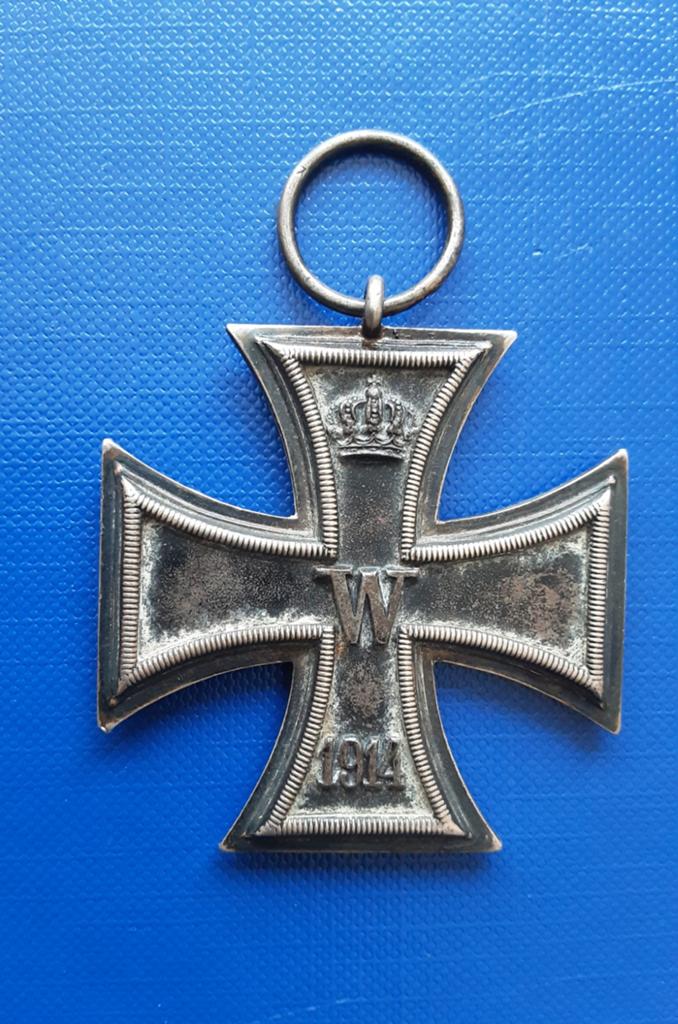 Ijzeren kruis WW1 zonder lint, Verzamelen, Verzenden, Landmacht, Duitsland, Lintje, Medaille of Wings