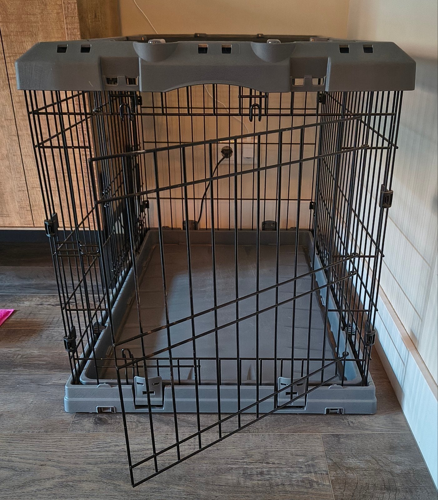 Bench hond honden Ferplast superior M tot 20 kilo inklapbaar, Ophalen, Gebruikt