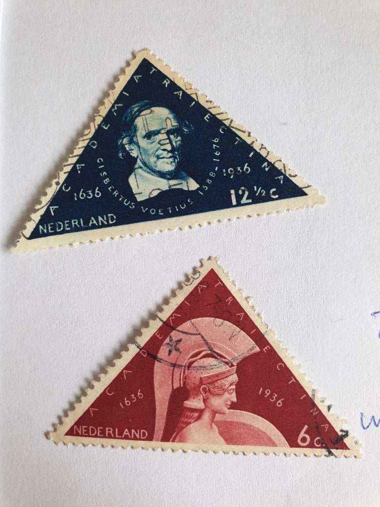 2948 nederland nvph 287-288 universiteit utrecht 1936, Verzenden