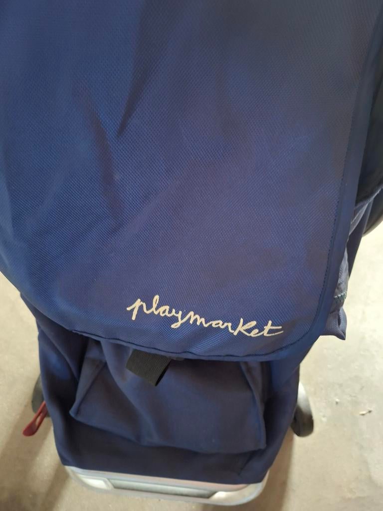 Boodschappen trolley, Ophalen, Zo goed als nieuw, Blauw, 30 cm of meer