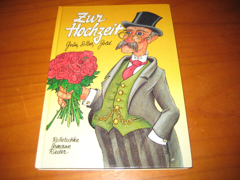 Zur Hochzeit: Grün, Silber, Gold, Ophalen of Verzenden, Zo goed als nieuw