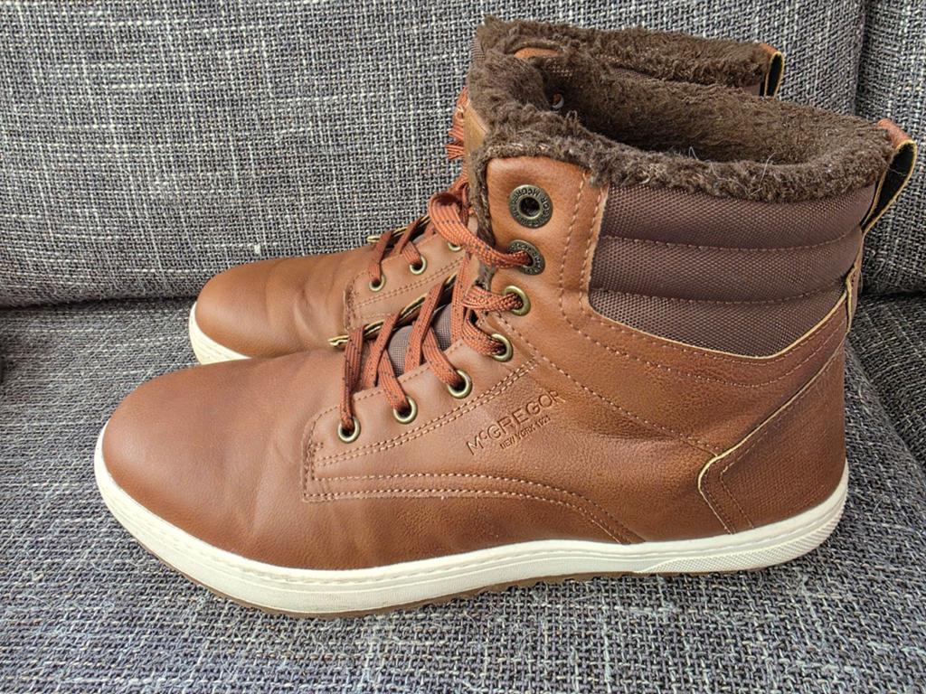 Mooie nette heren schoenen van het merk McGregor maat 46, Bruin, McGregor, Ophalen of Verzenden, Sneakers of Gympen