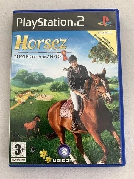 Playstation 2 Horsez Avontuur op de Manege Compleet, Verzenden, 1 speler, Zo goed als nieuw, Vanaf 3 jaar