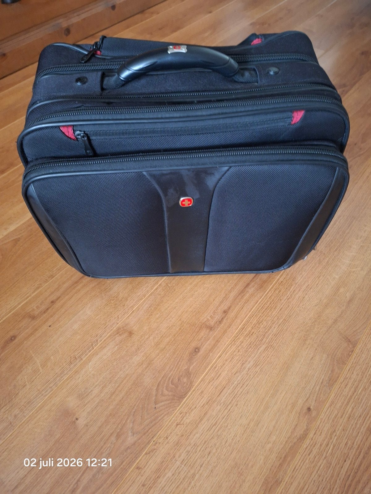 Wenger The Patriot laptoptas op wieltjes, Zwart, Minder dan 35 cm, Ophalen of Verzenden, Zo goed als nieuw