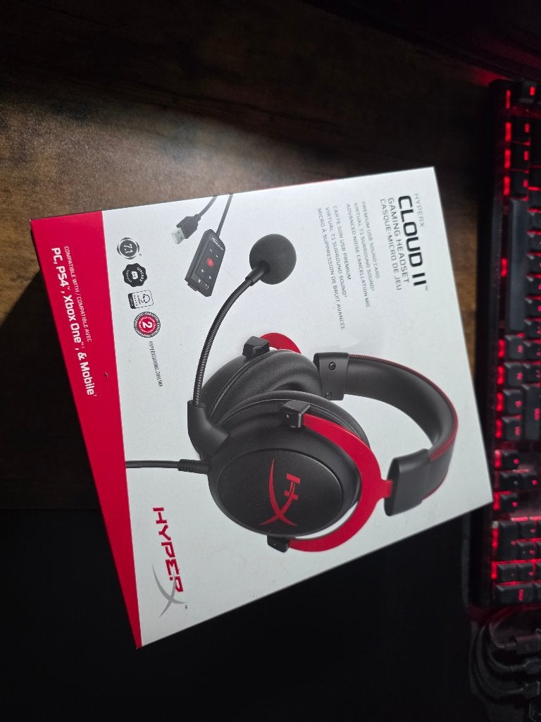HyperX Cloud II - Nieuw in doos, Computers en Software, HyperX, Nieuw, Ophalen of Verzenden, Gaming headset