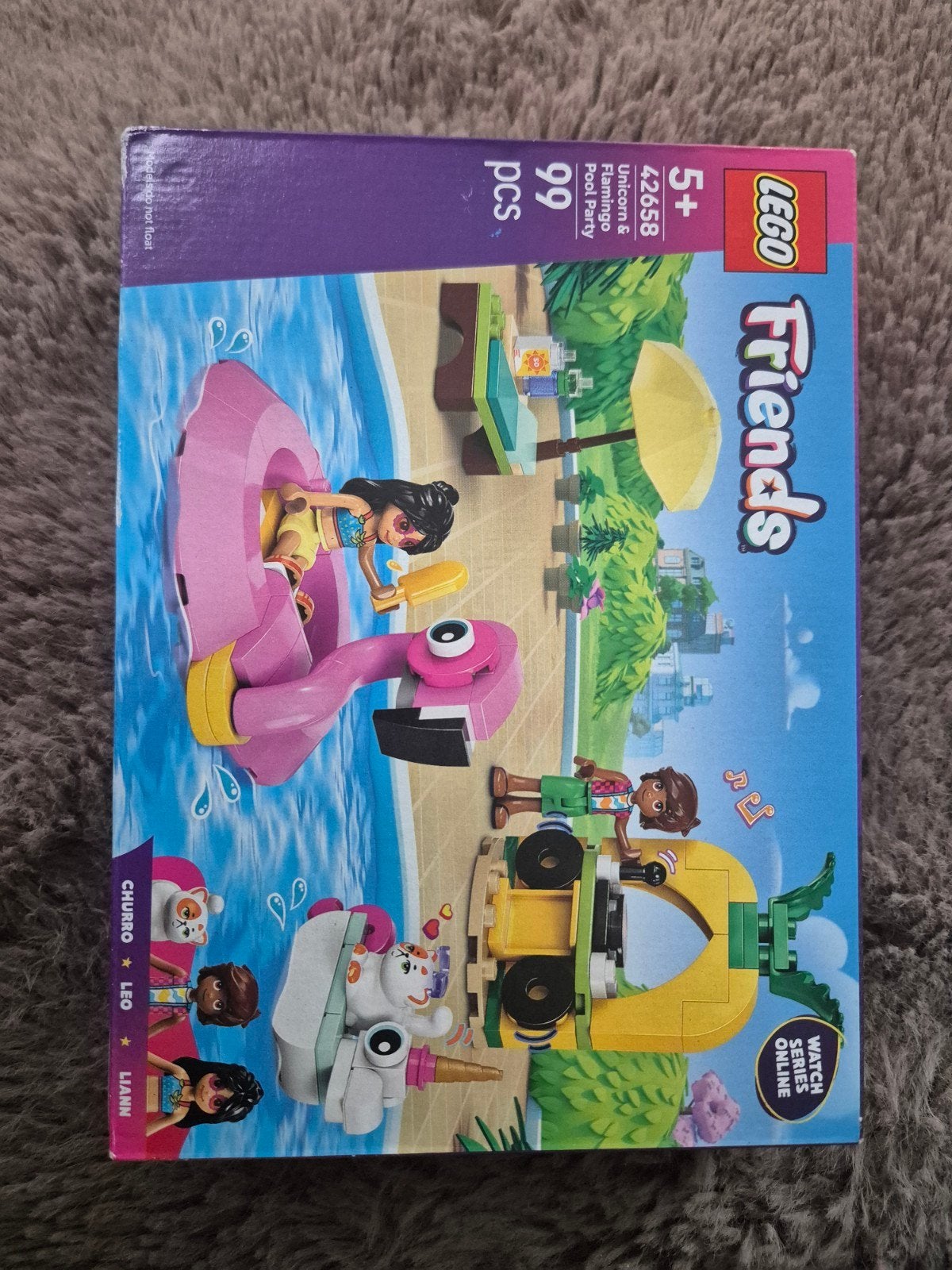 Nieuwe ongeopende LEGO Friends Unicorn & Flamingo Pool Party, Ophalen of Verzenden, Nieuw