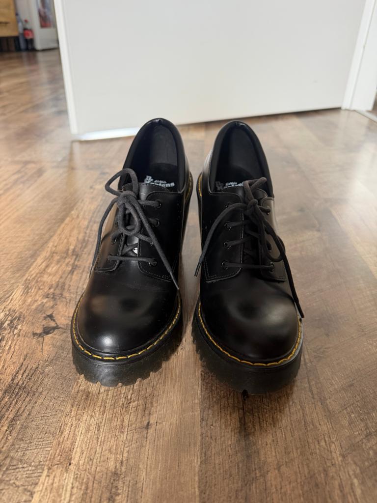 Dr. Martens Sinclair Hi Max Platform Boots Zwart maat 38, Kleding | Dames, Schoenen, Ophalen, Zo goed als nieuw, Zwart, Schoenen met hoge hakken