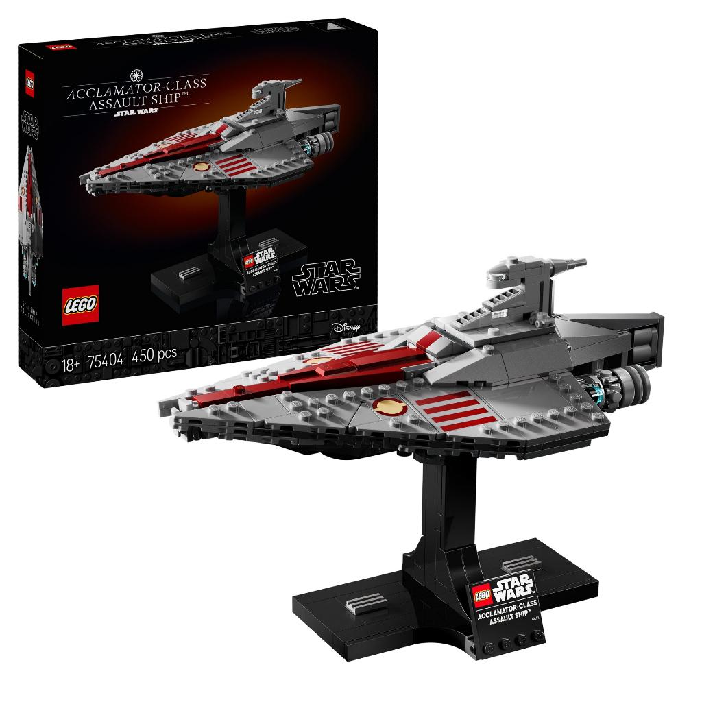 LEGO Star Wars 75404 Acclamator Class Assault Ship 450delig, Star Wars, Lego, Nieuw, Ophalen of Verzenden