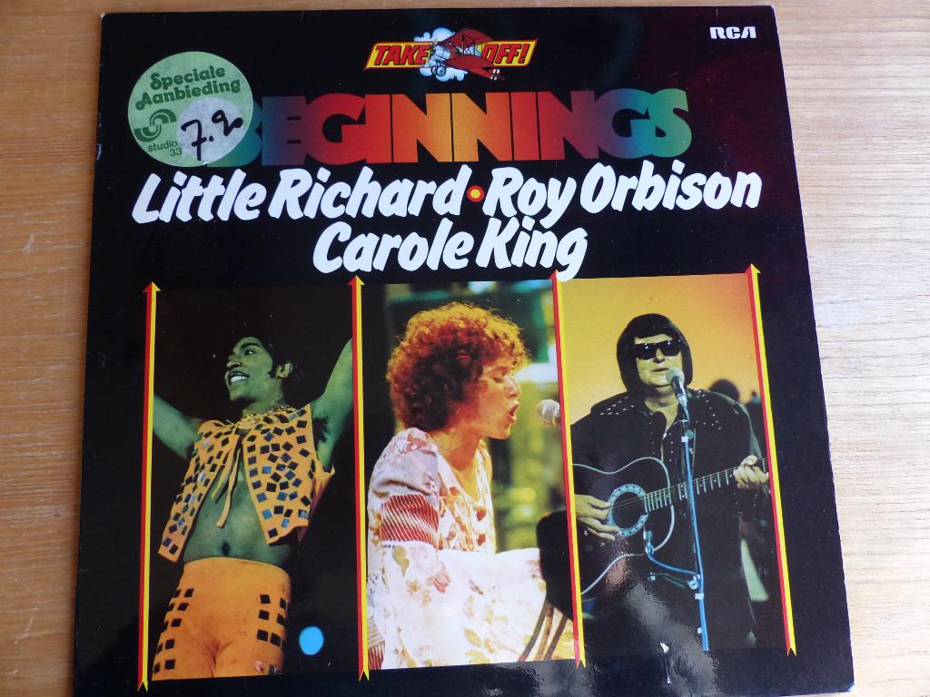 Little Richard / Roy Orbison / Carole King – Beginnings('76), Gebruikt, Overige genres, Ophalen of Verzenden, 12 inch