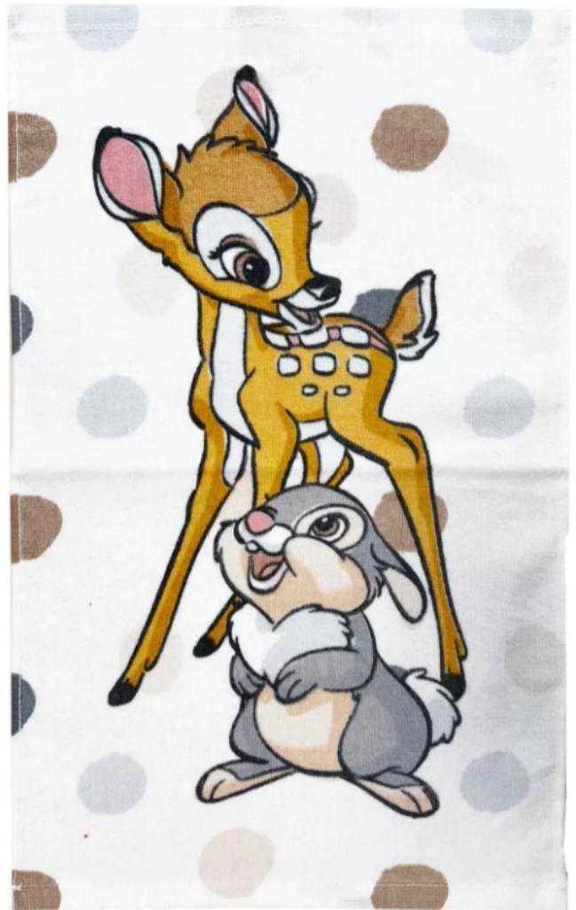 Bambi Handdoek / Gastendoekje - 30 x 50 cm - Disney, Ophalen of Verzenden, Nieuw