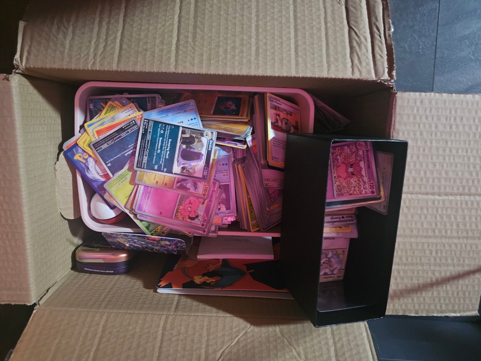 2 Bakken Pokémon Kaarten - Bulk & Zeldzaam, Mooie Staat, Ophalen of Verzenden, Zo goed als nieuw, Meerdere kaarten