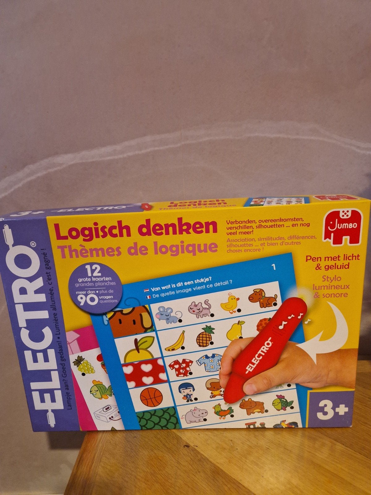 Jumbo Electro Logisch Denken Spel met Licht & Geluid, Ophalen, Gebruikt, Puzzelen, Met licht