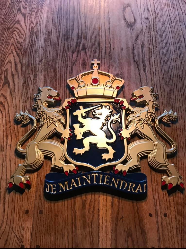 Wapenschild Rijkswapen - Nederland, Ophalen of Verzenden, Zo goed als nieuw