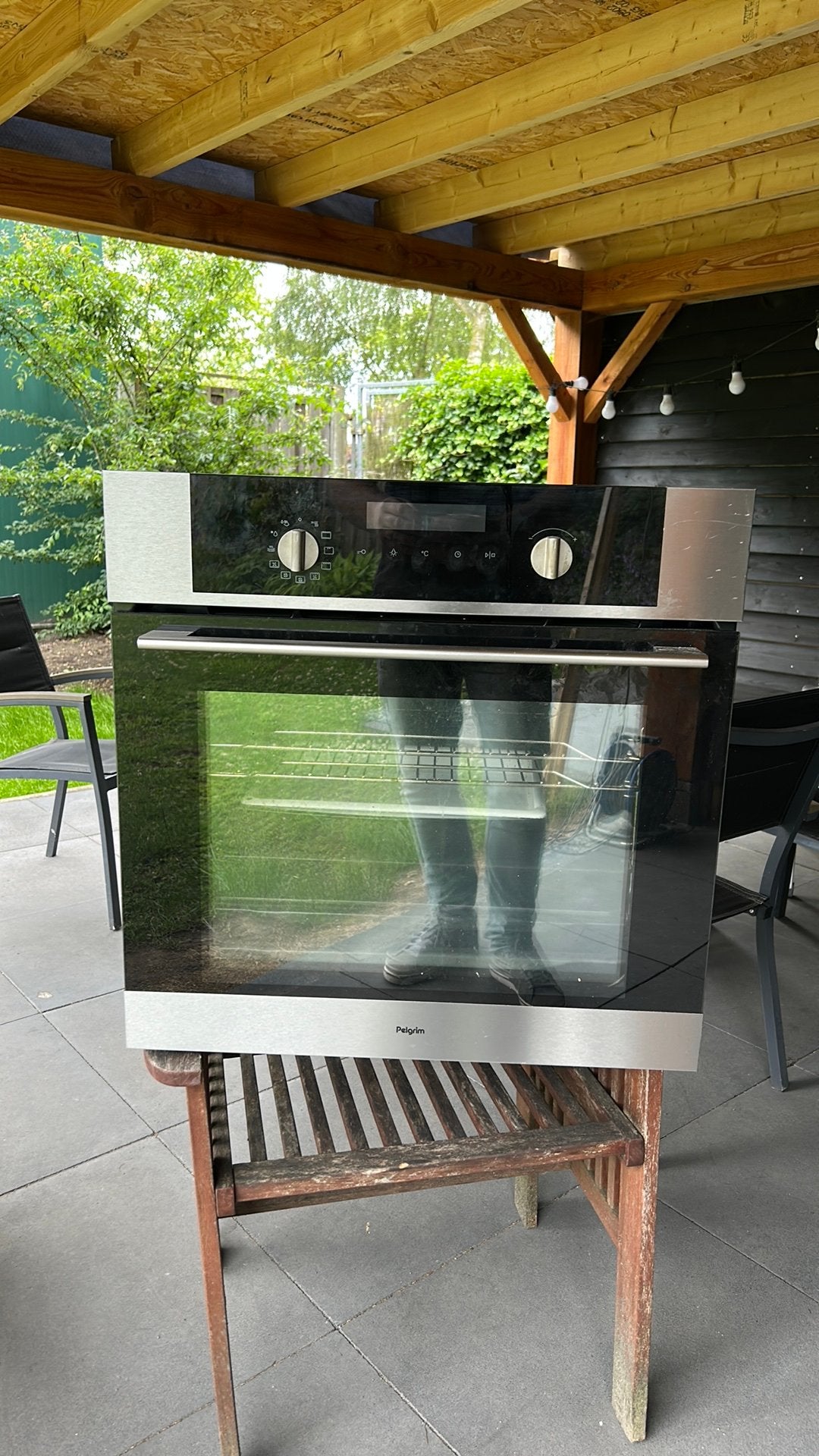 Pelgrim oven, Witgoed en Apparatuur, Gebruikt, Oven, Hete lucht, 60 cm of meer