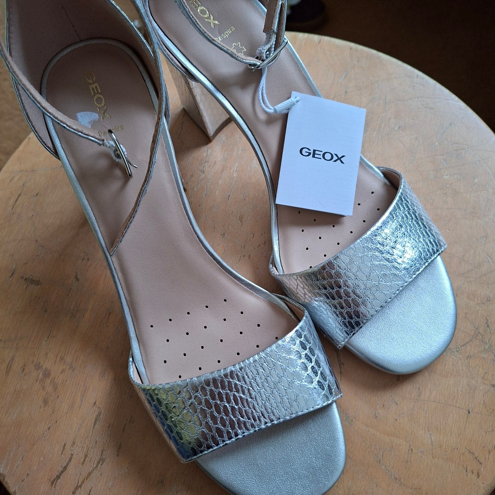 Geox zomerschoen, avondschoen  leer, Kleding | Dames, Schoenen, Geox, Overige kleuren, Nieuw, Sandalen of Muiltjes