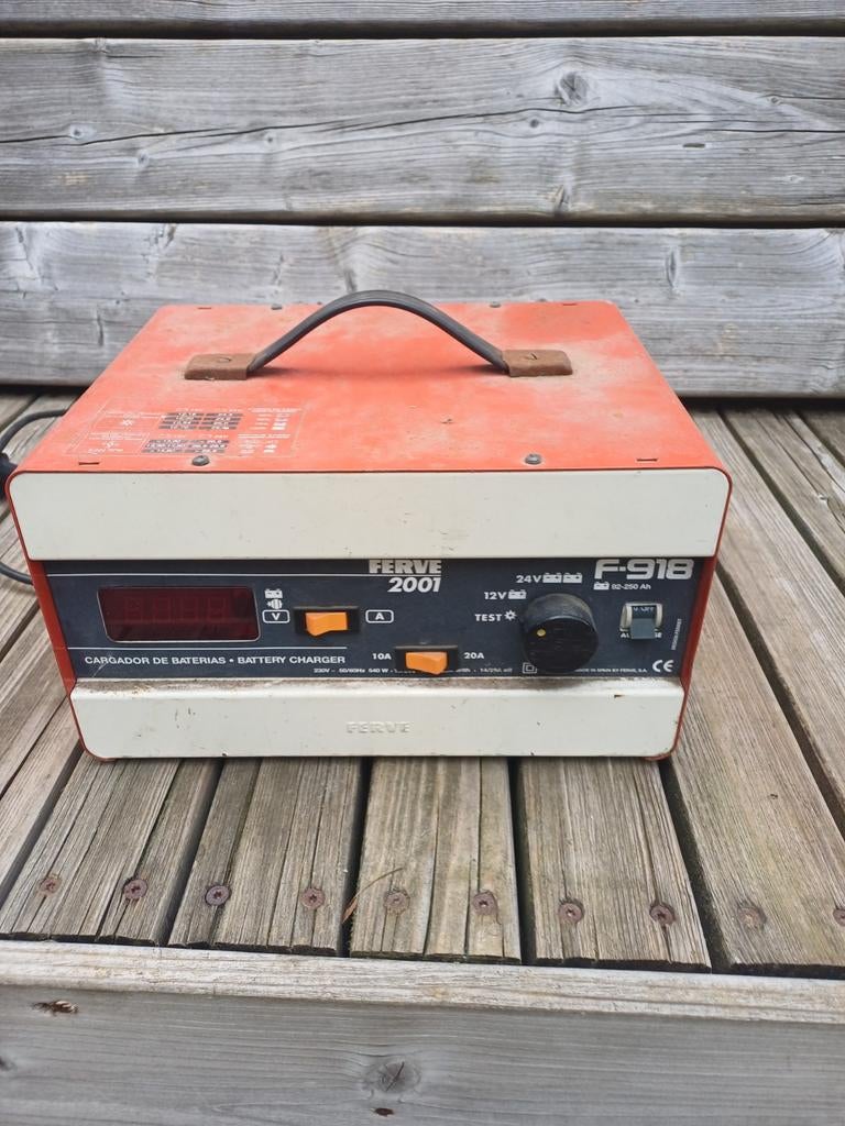 Ferve Professionele Acculader en Dynamotester F-918, Auto-onderdelen, Accu's en Toebehoren, Universele onderdelen, Gebruikt, Ophalen