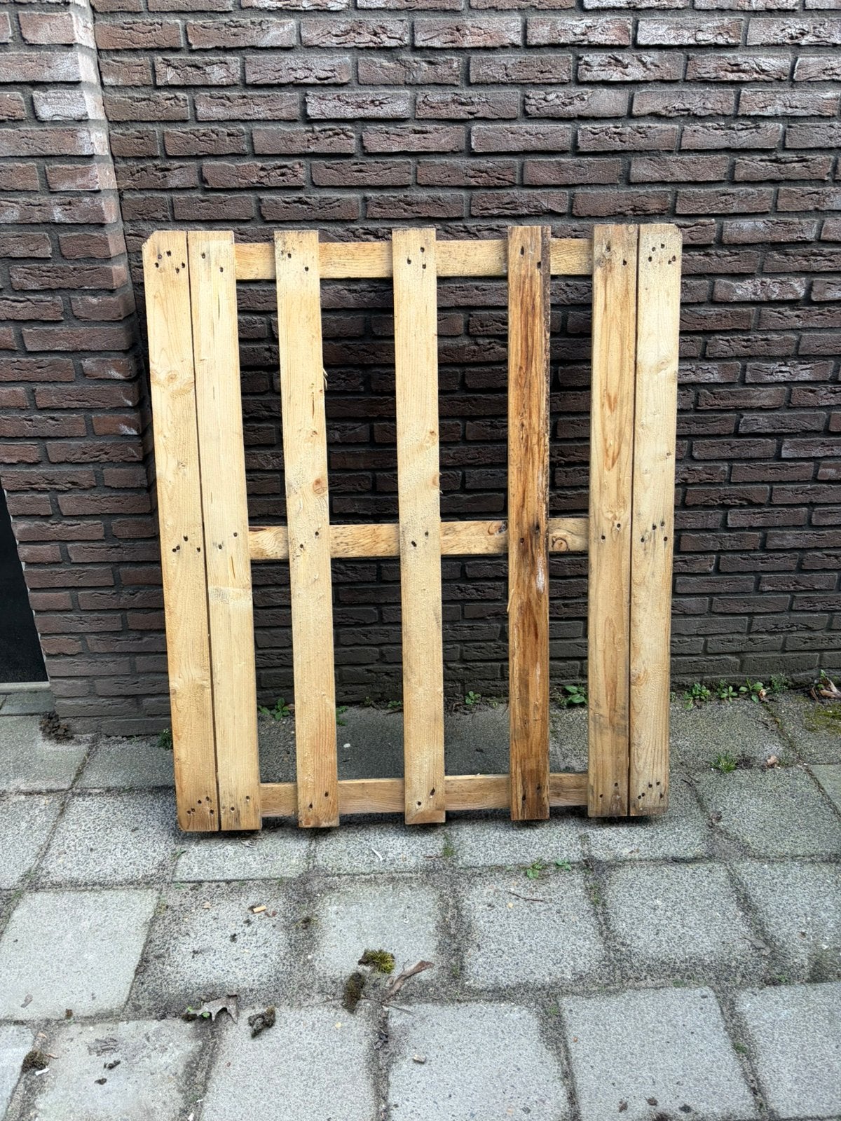 Houten pallet GRATIS, Doe-het-zelf en Verbouw, Hout en Planken, Ophalen, Zo goed als nieuw, 50 mm of meer, Minder dan 200 cm