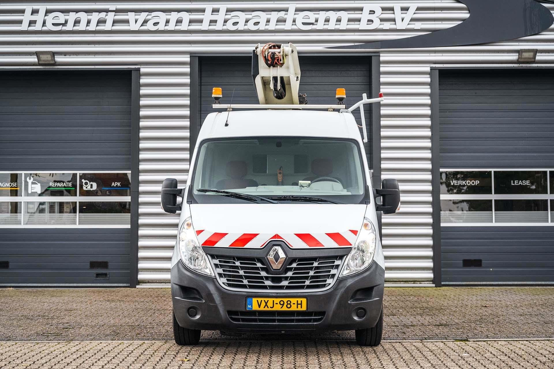 Renault MASTER T35 2.3 dCi L2H2 125 PK Hoogwerker | Manlift, Auto's, Bestelauto's, Euro 5, 125 pk, Gebruikt, 4 cilinders