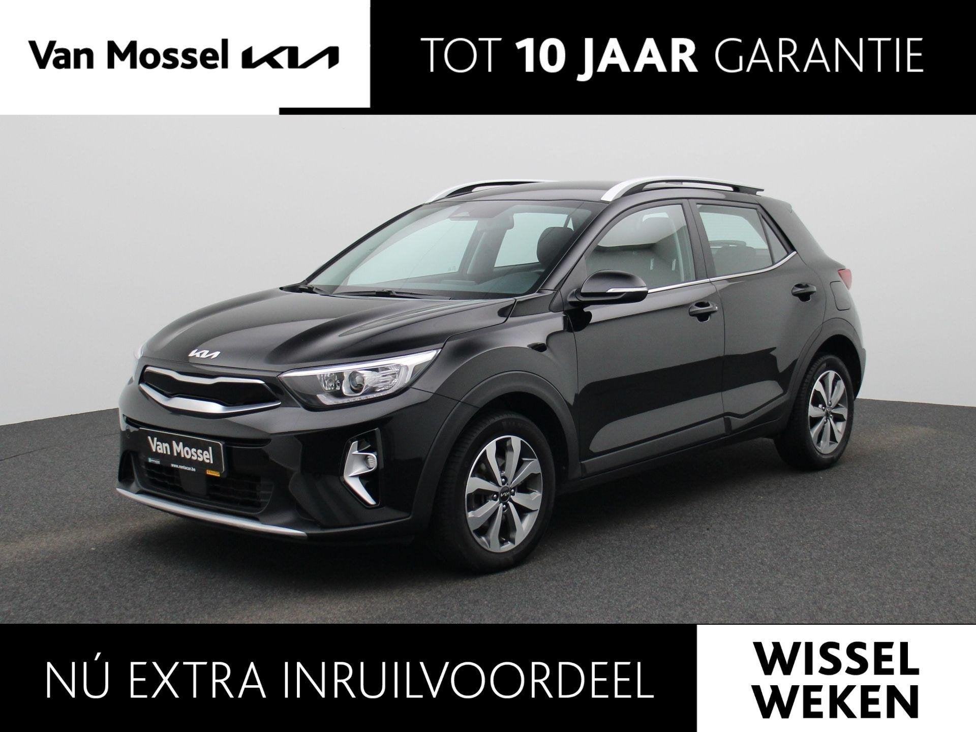 Kia Stonic 1.0 T-GDI MHEV Dynamicline | Apple Carplay/Androi, Gebruikt, Euro 6, Zwart, 99 pk