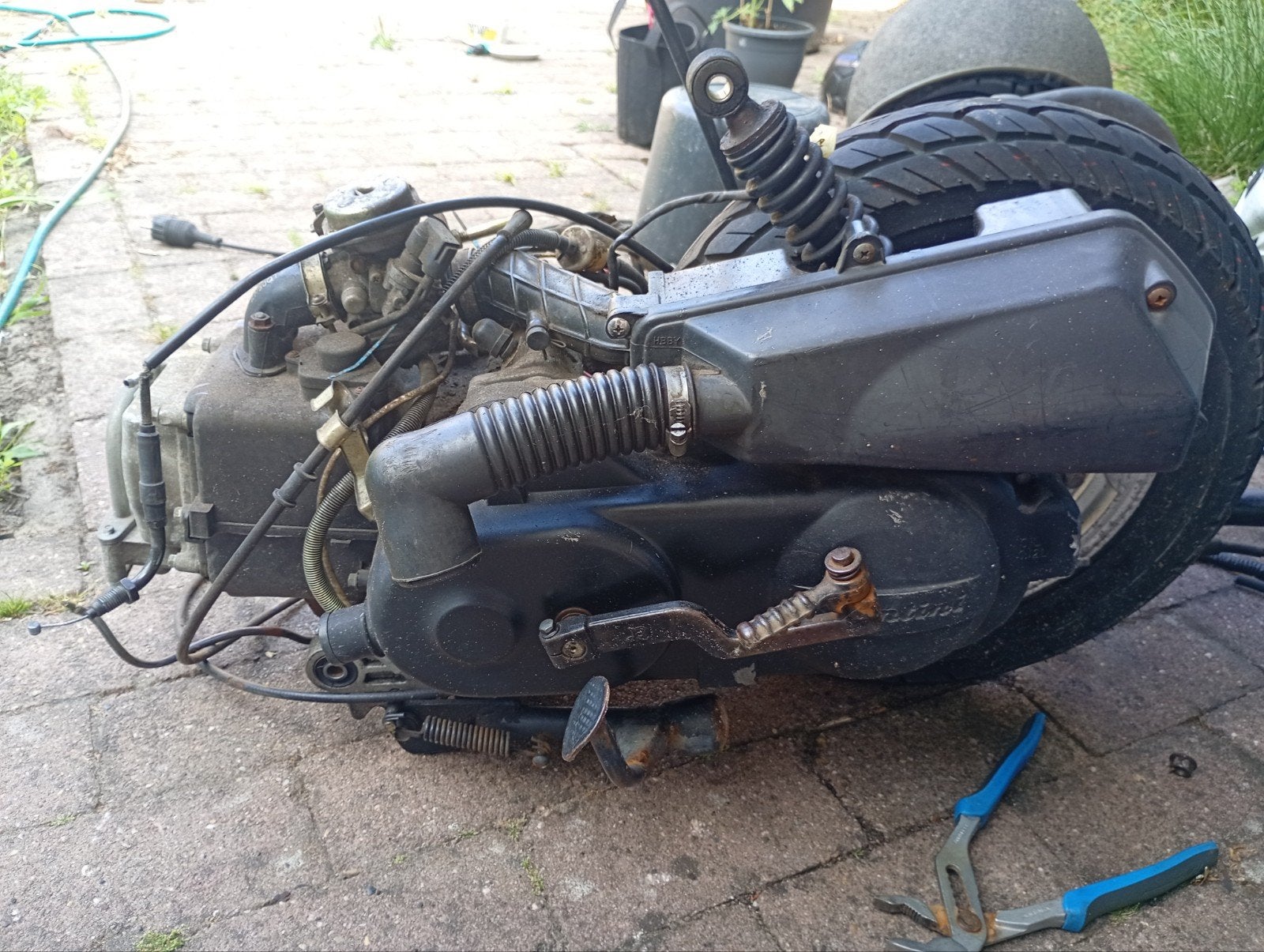 GY6 lopend blok compleet gereviseerd met extra's, Ophalen of Verzenden