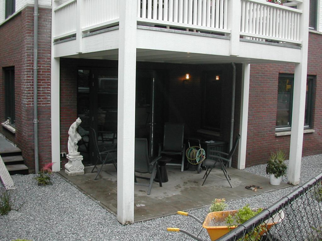 Koperkleurige buitenlamp, Tuin en Terras, Overige materialen, Gebruikt, Wandlamp, Ophalen of Verzenden