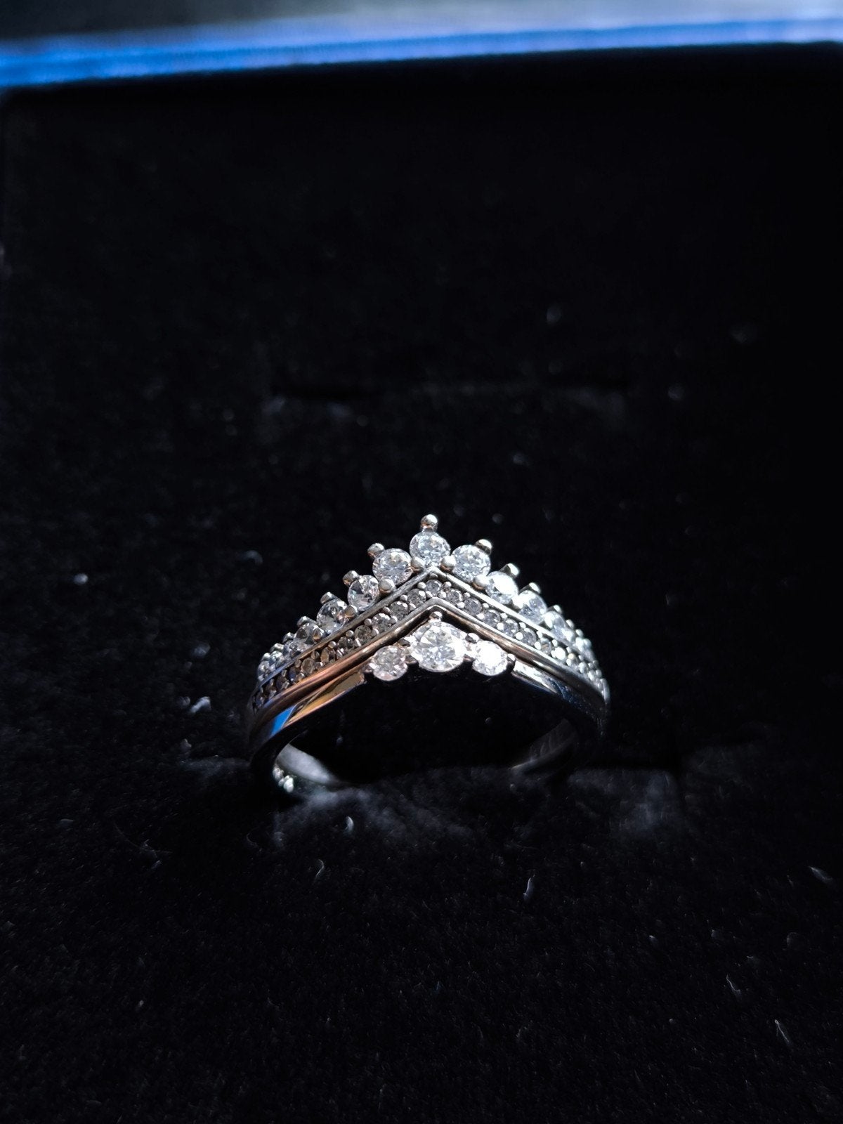Set met echte Moissanite juwelen edelstenen en Zirkonia S925, 18 tot 19, Nieuw, Ophalen of Verzenden, Met edelsteen