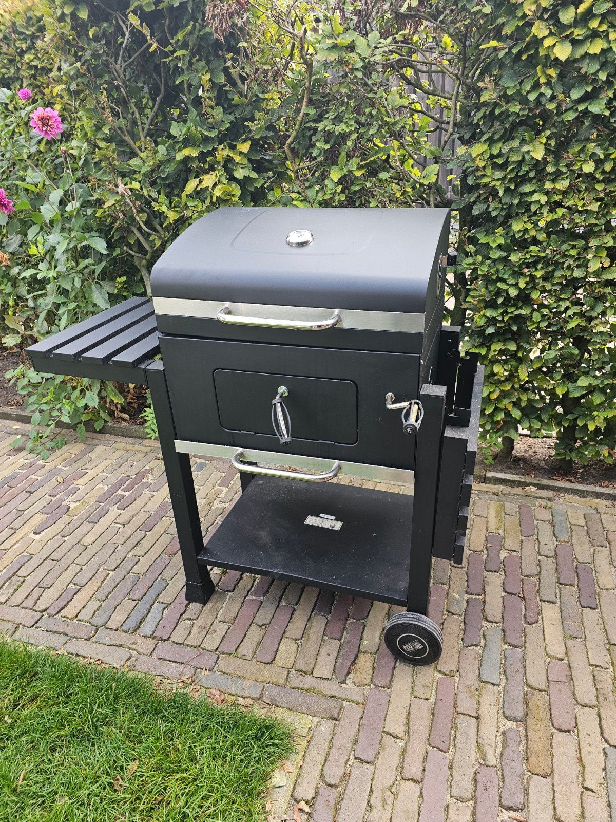 barbecue houtskool, Ophalen, Gebruikt