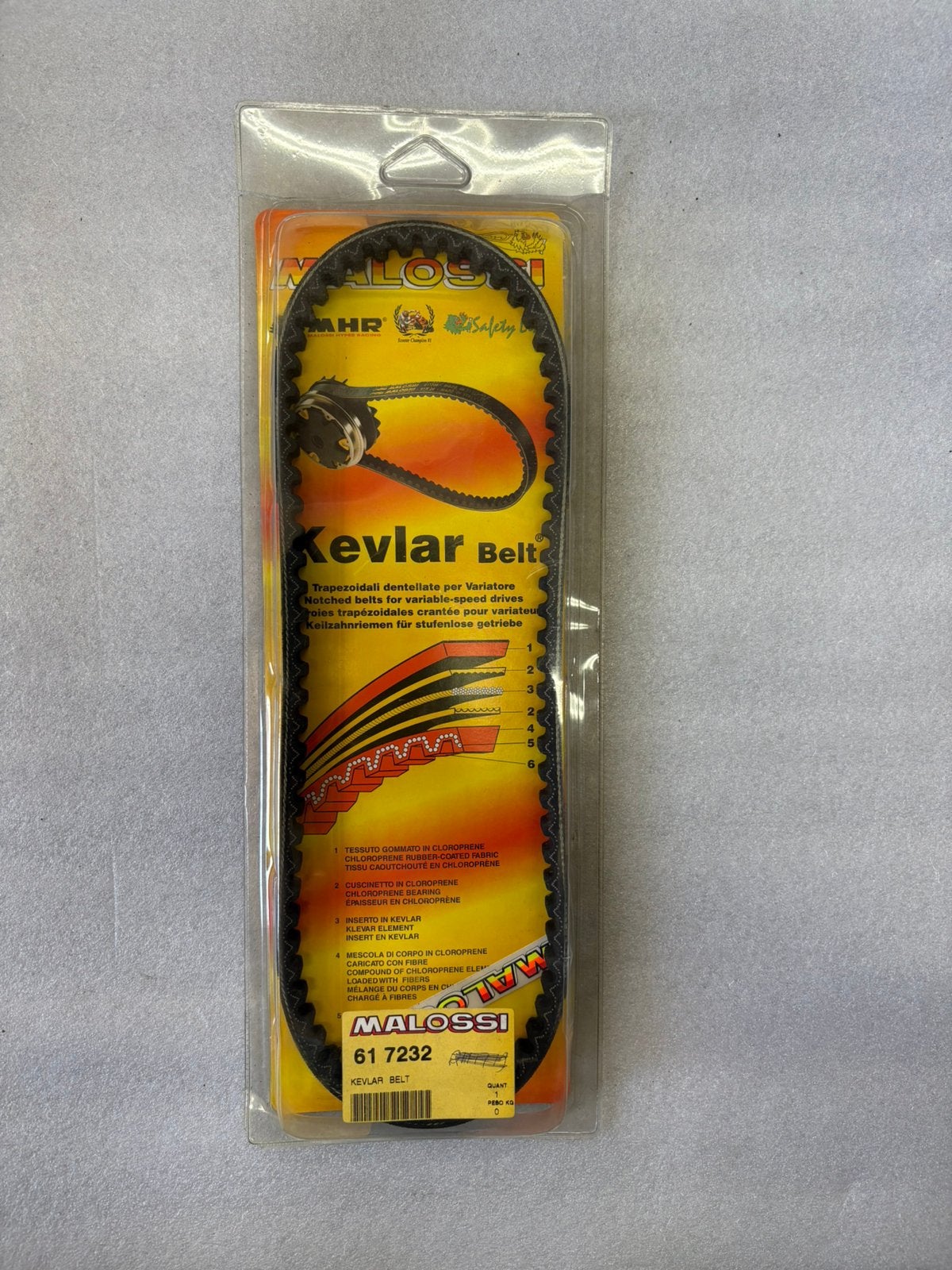 Malossi V-snaar Kevlar F10/MBK/Yamaha, Ophalen, Zo goed als nieuw