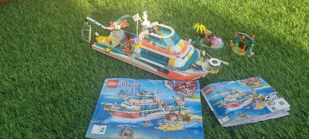 Lego Friends 41381 Reddingsmissie Boot (compleet), Compleet, Gebruikt, Lego, Friends