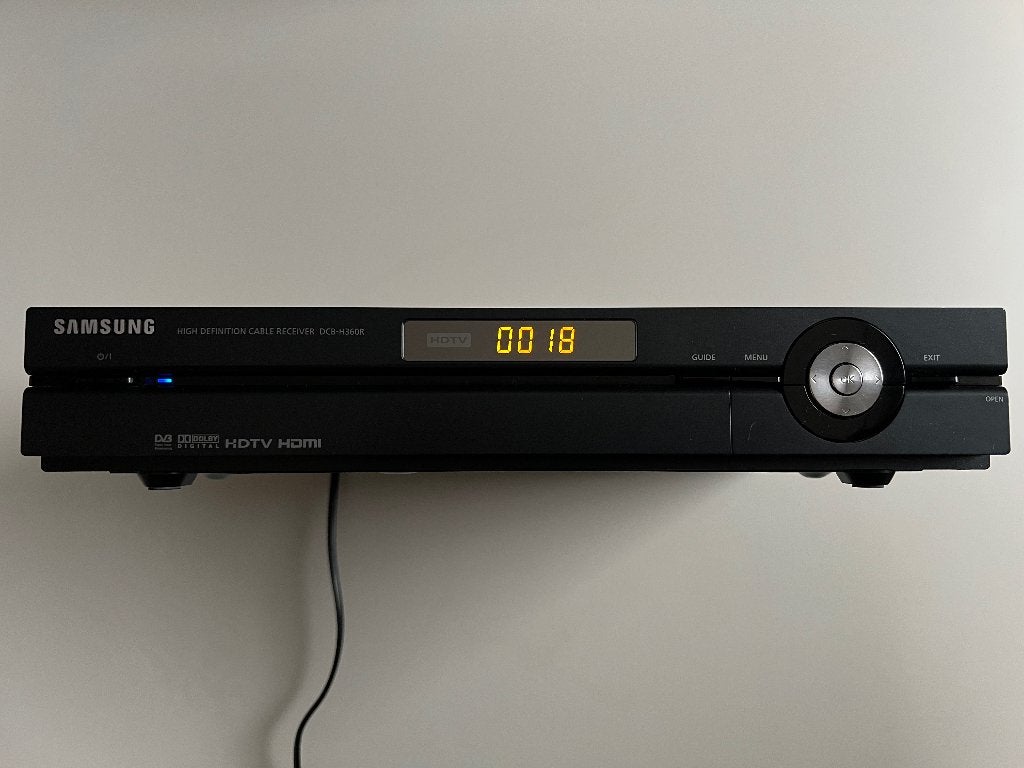 Defecte decoder tv radio samsung DCB-H360R/XEN, Ophalen, Gebruikt, Decoder