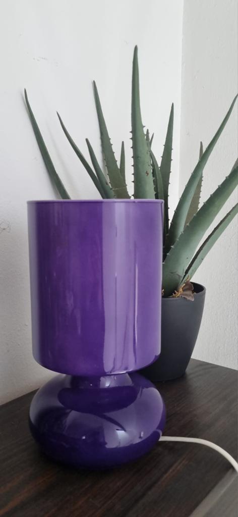 Ikea Lykta lamp paars NIEUW, Ophalen of Verzenden, Nieuw, Glas, Minder dan 50 cm