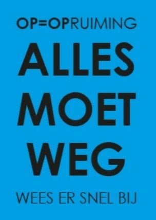 opruiming van diverse partij handel, Ophalen, Nieuw