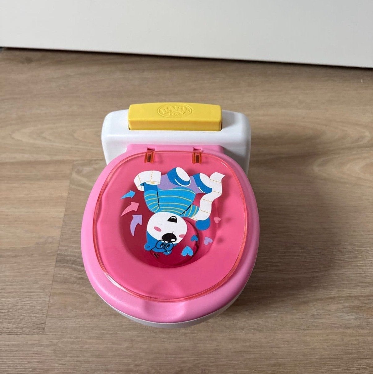 BABY born Interactieve WC met Geluiden en Glitterdrolletje, Ophalen, Zo goed als nieuw, Meisje