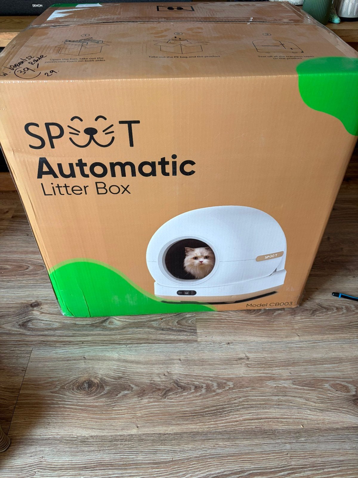 automatische kattenbak, Ophalen, Nieuw