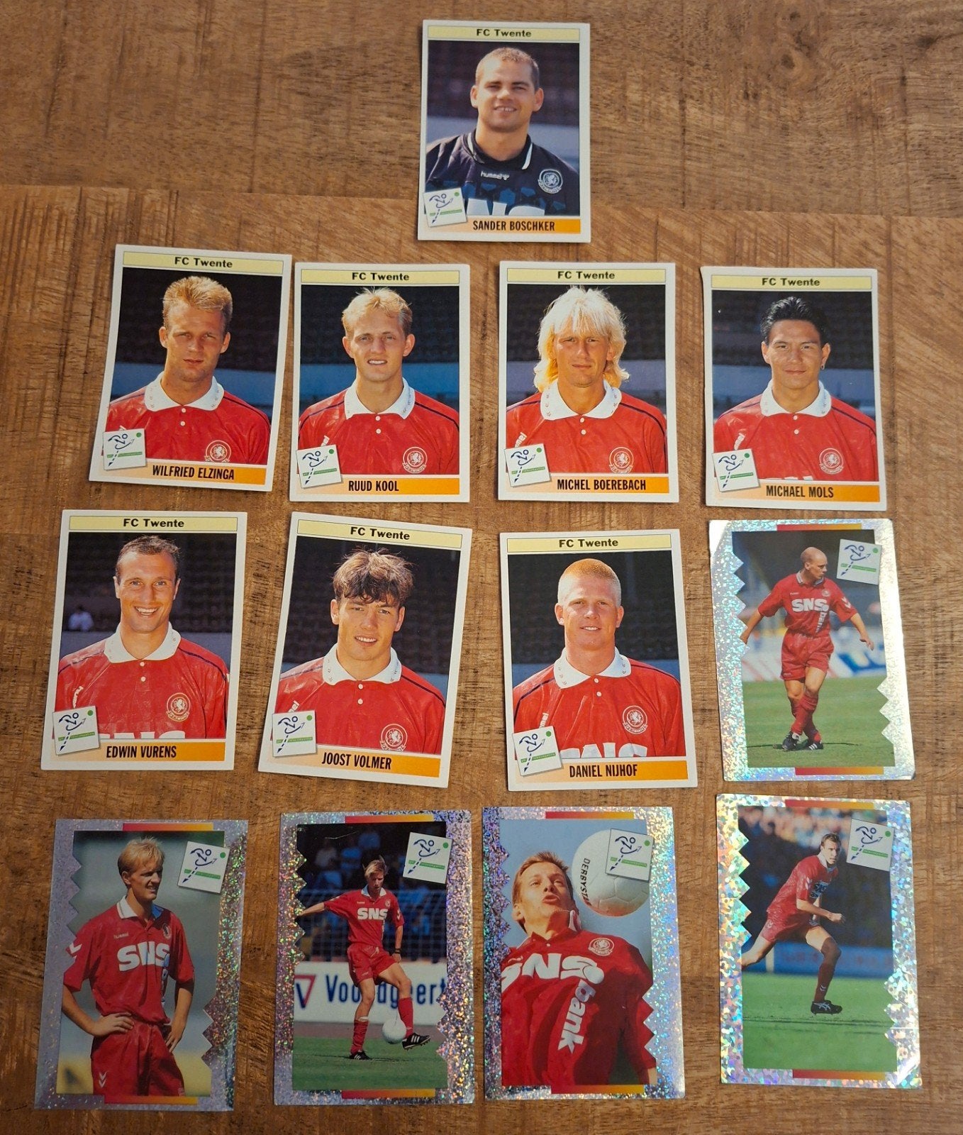 FC Twente Panini Voetbalplaatjes 1995 - Zeldzame Collectie, Ophalen of Verzenden, Zo goed als nieuw, F.C. Twente, Poster, Plaatje of Sticker