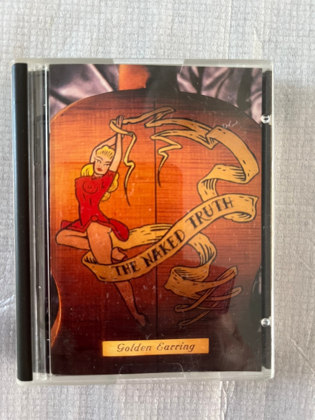 Zeldzame originele minidisc Golden Earring-The Naked Truth, Ophalen