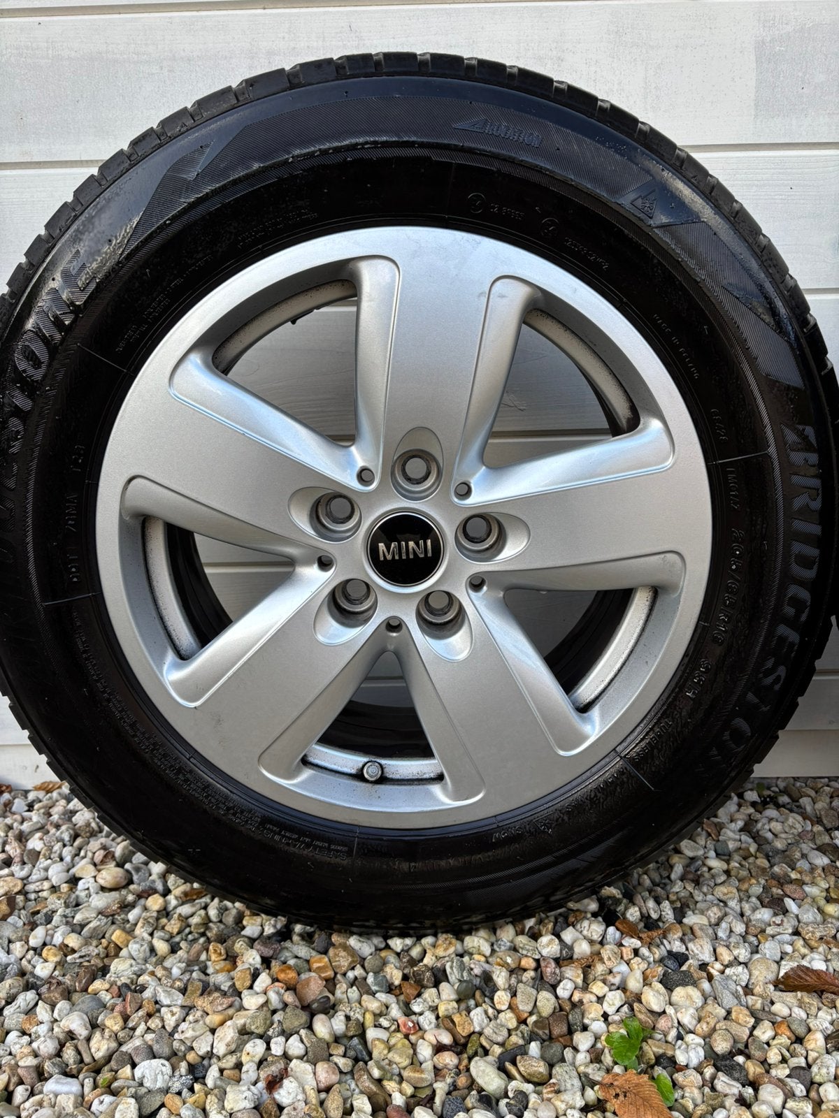winterbanden Mini 205 / 65 / 16 goed profiel, Ophalen, Gebruikt, 16 inch, Banden en Velgen