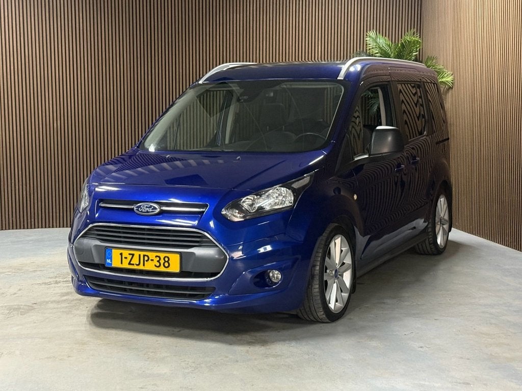 Ford Tourneo Connect Compact 1.0 Titanium (bj 2015), Auto's, Ford, Euro 5, 101 pk, Gebruikt, Parkeersensor