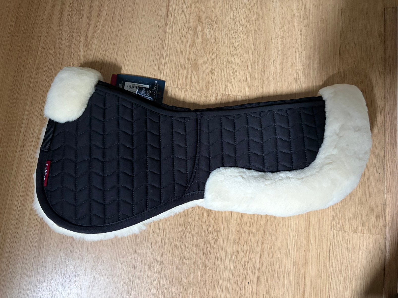 NIEUW: Lemieux bontje zadelonderlegger met inlages, Dieren en Toebehoren, Ophalen of Verzenden, Nieuw, Dressuur