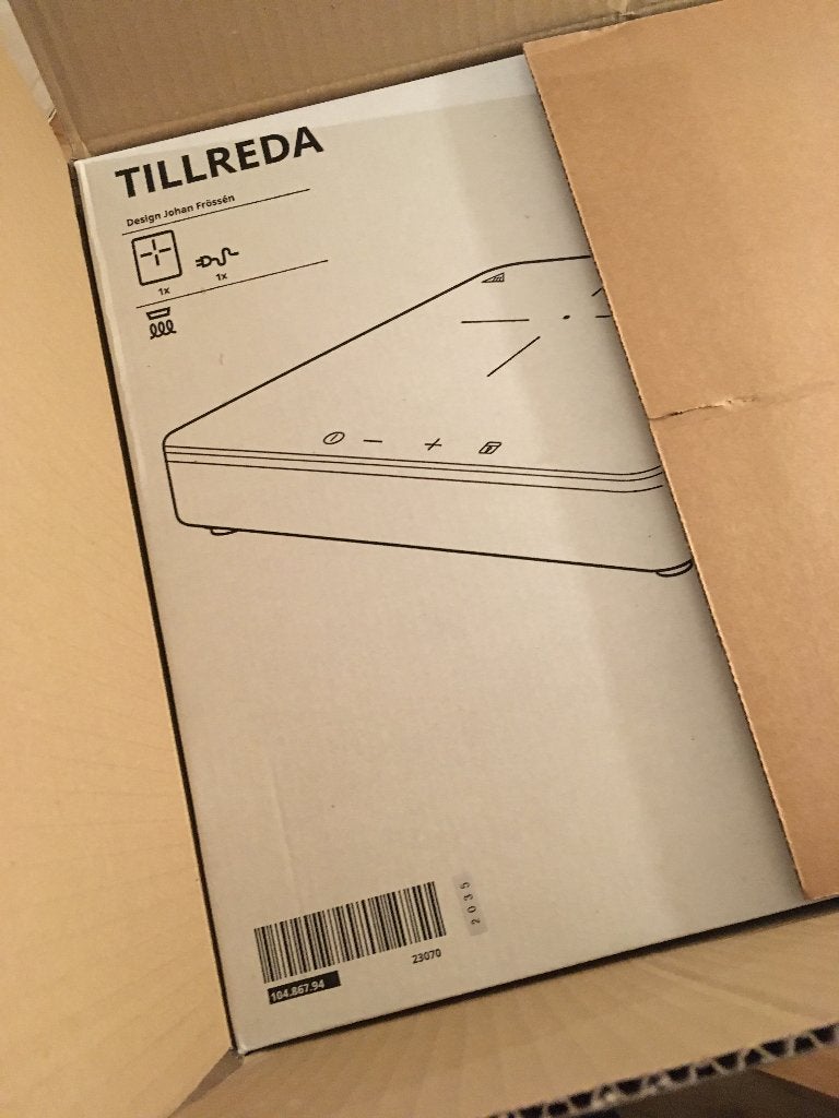 kookplaten ikea twee onuitgepakt, Witgoed en Apparatuur, Kookplaten, Ophalen, Nieuw, 3 kookzones of minder, Inductie